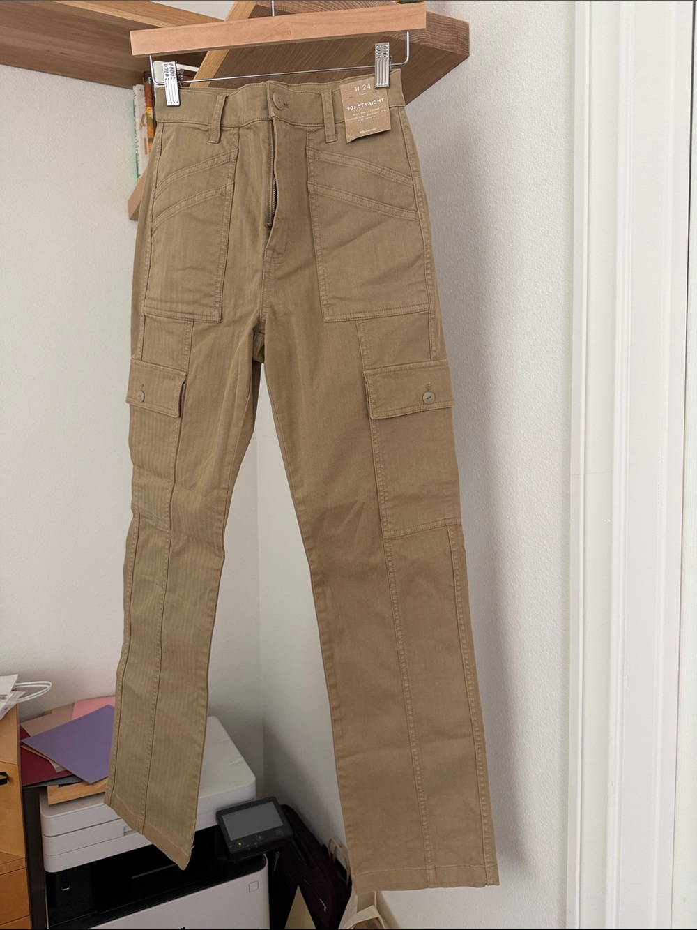 Women’s Madewell 90’s Straight Cargo Pants Size 24